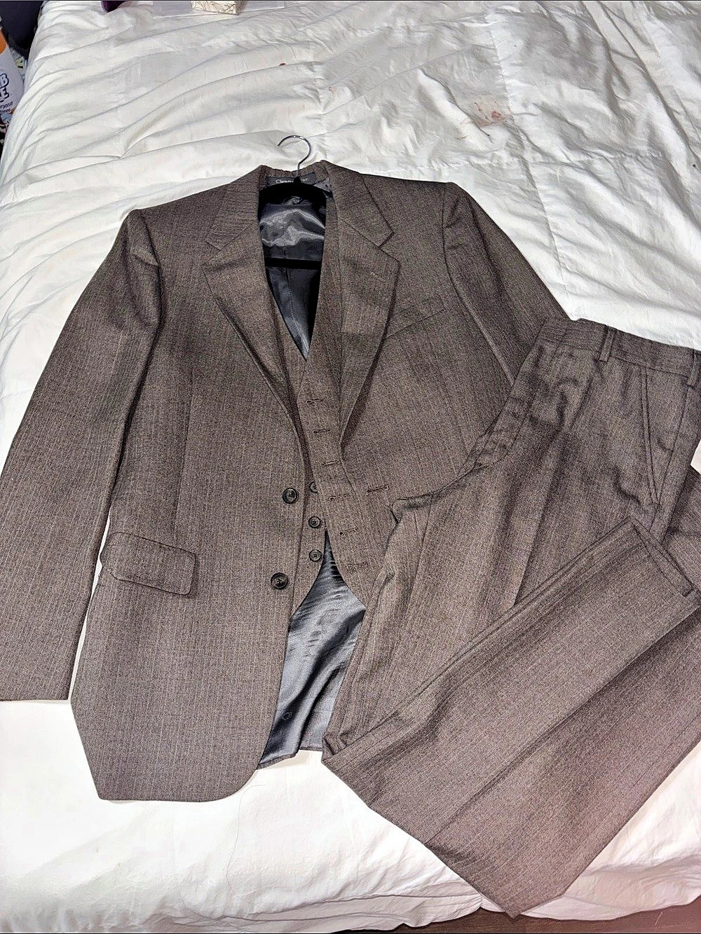 Christian Dior Monsieur Men's Brown Suit Like New